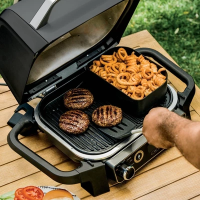 Ninja Woodfire Outdoor 2.5-qt Combo Crisper Basket- Compatible With Ninja Woodfire Grills - XSKCRSPBKT 3 Ninja Woodfire Outdoor 2.5-qt Combo Crisper Basket- Compatible With Ninja Woodfire Grills - XSKCRSPBKT