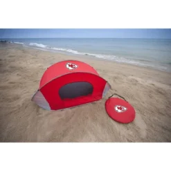 NFL Kansas City Chiefs Manta Portable Beach Tent - Red -OUTSUNNY Sales GUEST 01b1bf62 ae40 4d81 b66c 6e03042a5898
