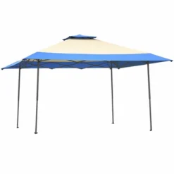 Costway 13'x13' Gazebo Canopy Shelter Awning Tent Patio Garden Outdoor Companion Blue -OUTSUNNY Sales GUEST 0a32eb6a c658 4579 ad3f d0cc95c0bc0f