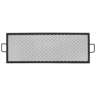 Sunnydaze Decor Sunnydaze Outdoor Camping Or Backyard Heavy-Duty Steel Round X-Marks Fire Pit Cooking Grilling BBQ Grate 7 Sunnydaze Decor Sunnydaze Outdoor Camping Or Backyard Heavy-Duty Steel Round X-Marks Fire Pit Cooking Grilling BBQ Grate - Image 5