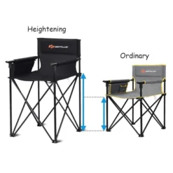 Costway Portable 38'' Oversized High Outdoor Beach Chair Camping Fishing Folding Chair -OUTSUNNY Sales GUEST 0c2da17b 2191 40d9 9082 3096554b29b1