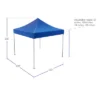Pop-Up Canopy – Water-Resistant Outdoor Party Tent With Instant Set-Up, Easy Storage, And Portable Carry Bag – 10x10 Sun Shelter By Stalwart (Blue) 1 Pop-Up Canopy – Water-Resistant Outdoor Party Tent With Instant Set-Up, Easy Storage, And Portable Carry Bag – 10x10 Sun Shelter By Stalwart (Blue) -OUTSUNNY Sales GUEST 0c682b55 f1e3 4cdd a98a 8ebfe19f0b40