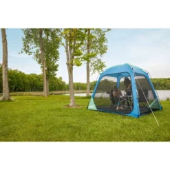 Coleman 8'x8' Skyshade Screendome Shelter - Blue -OUTSUNNY Sales GUEST 0e639742 c28e 4e43 a27a 6cfb2fe0c021
