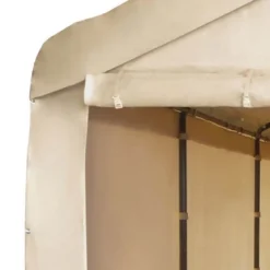Caravan Canopy Mega Domain Carport 4 Sidewalls, Tan (Sidewalls Only)