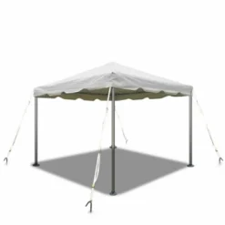 Party Tents Direct Weekender West Coast Frame Party Tent, White,10 Ft X 10 Ft -OUTSUNNY Sales GUEST 10303ddc d483 4a2c a728 e9ea01707002