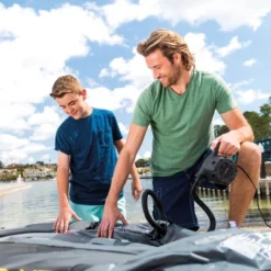 Intex Empire Inflatable Lounge Chair, Lime Green & Intex 120V Electric Air Pump -OUTSUNNY Sales GUEST 1b6167cd 2e2c 4380 a501 16fcb2d68917