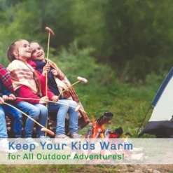 Leisure Sports Kids' Lightweight Sleeping Bag With Carry Bag - Neon Green/Black -OUTSUNNY Sales GUEST 1cbdf348 9870 4797 837f 01733476fc70