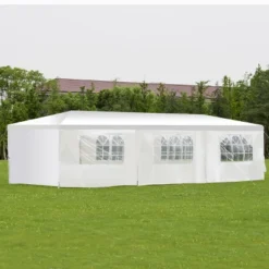 Costway 10'x30'Heavy Duty Gazebo Canopy Outdoor Party Wedding Tent -OUTSUNNY Sales GUEST 2055ec6d fd4f 4477 aac7 5c5a0db54ec1
