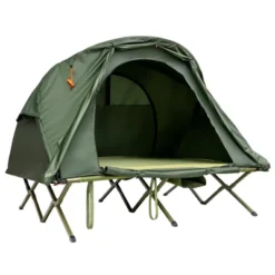 Tangkula 2-Person Folding Camping Tent Cot Outdoor Elevated Tent W/External Cover Green/Gray 10 Tangkula 2-Person Folding Camping Tent Cot Outdoor Elevated Tent W/External Cover Green/Gray -OUTSUNNY Sales GUEST 22a34b1a d93e 444f 959b b9ccd01851d3