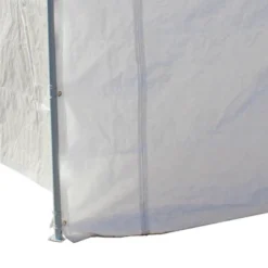 Caravan Canopy Domain Car Port Tent Sidewalls W/ Straps, White (Sidewalls Only) -OUTSUNNY Sales GUEST 23e46df3 3d16 44c4 8ddf a16f977f1e75