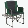 Kamp-Rite KAMPCC413 Compact Director's Chair Outdoor Furniture Camping Folding Sports Chair With Side Table And Cup Holder, Green/Gray (2 Pack) -OUTSUNNY Sales GUEST 23e5b945 cc93 4142 94c1 f2eb1de8a90c