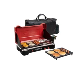 Camp Chef Mountain Series Rainier 2x Two-Burner Camp Stove With Griddle & Carry Bag -OUTSUNNY Sales GUEST 28f0e5f6 101b 4eae aff7 8c1ce69a7ec3
