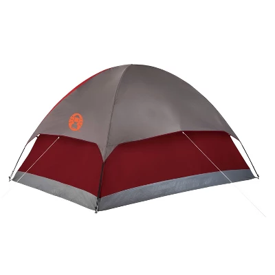 Coleman Flatwoods II 4 Person Tent - Red 4 Coleman Flatwoods II 4 Person Tent - Red - Image 2