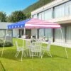 Outsunny 10' X 10' Pop Up Canopy Event Tent With American Flag Roof, Slanted Legs, Easy Height Adjustable For Wedding Party For Patio Backyard Garden 2 Outsunny 10' X 10' Pop Up Canopy Event Tent With American Flag Roof, Slanted Legs, Easy Height Adjustable For Wedding Party For Patio Backyard Garden -OUTSUNNY Sales GUEST 2a5e2410 ddf9 4986 ac63 a0562614d999