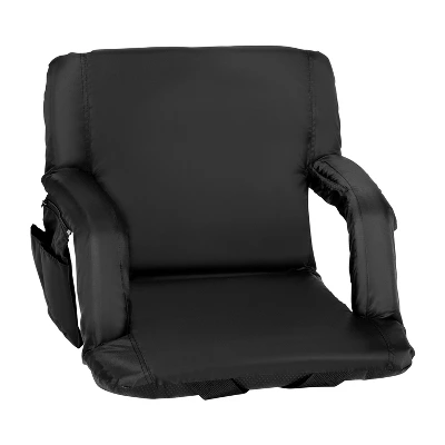 Flash Furniture Portable Lightweight Reclining Stadium Chair With Armrests, Padded Back & Seat With Dual Storage Pockets And Backpack Straps 16 Flash Furniture Portable Lightweight Reclining Stadium Chair With Armrests, Padded Back & Seat With Dual Storage Pockets And Backpack Straps - Image 14