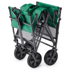Mac Sports Double Decker Heavy Duty Steel Frame Collapsible Outdoor 150 Pound Capacity Yard Cart Utility Garden Wagon With Lower Storage Shelf, Green 8 Mac Sports Double Decker Heavy Duty Steel Frame Collapsible Outdoor 150 Pound Capacity Yard Cart Utility Garden Wagon With Lower Storage Shelf, Green -OUTSUNNY Sales GUEST 2b4ef4c2 19b3 42cd 9c32 27252f39b75f