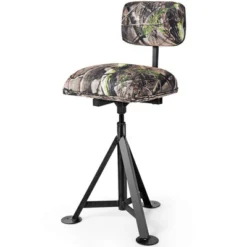 Costway Swivel Hunting Chair Tripod Blind Stool W/ Detachable Backrest Outdoor Camping -OUTSUNNY Sales GUEST 2b97e183 c508 4cfb 9a8e 64a1bd0994b0