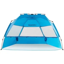 Leedor Outdoor Automatic Pop Up Sun Shade Canopy 4 People Beach Shelter Tent Light Teal Blue -OUTSUNNY Sales GUEST 30373f1e 8f8c 4dc6 bb02 72e716780cc7