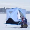 Outsunny 4 Person Ice Fishing Shelter With Padded Walls, Thermal Waterproof Portable Pop Up Ice Tent With 2 Doors, Light Blue 1 Outsunny 4 Person Ice Fishing Shelter With Padded Walls, Thermal Waterproof Portable Pop Up Ice Tent With 2 Doors, Light Blue -OUTSUNNY Sales GUEST 3228b8ed ed7d 4308 a1d3 e145eaebc4ac