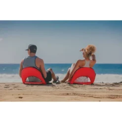 Picnic Time Oniva Seat Portable Recliner Chair - Red -OUTSUNNY Sales GUEST 338111f0 e289 4e4c b506 a0aa7344a9b6