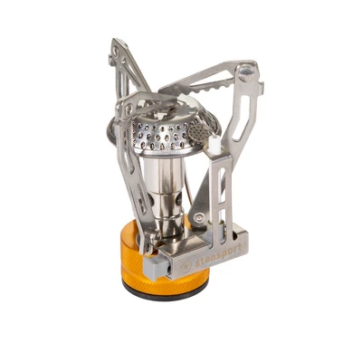 Stansport Portable Single Burner Butane Stove With Fuel 3 Stansport Portable Single Burner Butane Stove With Fuel