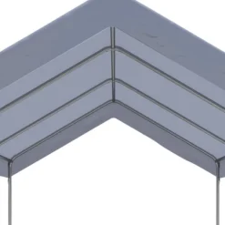 Outsunny 10' X 20' Carport, Portable Garage & Patio Canopy Tent, Adjustable Height, Anti-UV Cover For Car, Truck, Boat, Catering, Wedding -OUTSUNNY Sales GUEST 35c6aa92 b514 49de a52a e817254e6f4b