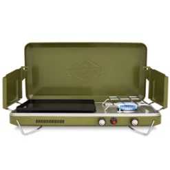 Hike Crew 2-in-1 Portable Gas Camping Stove/Grill With Griddle -OUTSUNNY Sales GUEST 36636067 9f5c 4534 a4b7 bf3e67ca532c