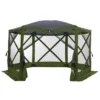 Lightspeed Outdoors Pop-Up 6-Sided Screen Shelter, Camping Gazebo, Green -OUTSUNNY Sales GUEST 3d3a92fe bd55 4c81 83fd 46fe7a848301