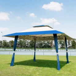 Tangkula 13' X13' Folding Gazebo Canopy Patio Outdoor Tent Party Shade Shelter -OUTSUNNY Sales GUEST 40c81ee6 bb53 4492 b44b dc9da20a6207