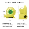 Costway Air Blower Pump Fan 950 Watt 1.25HP For Inflatable Bounce House Bouncy Castle -OUTSUNNY Sales GUEST 40e3a2b2 2ee5 429a 8856 bc4d6a13bdda
