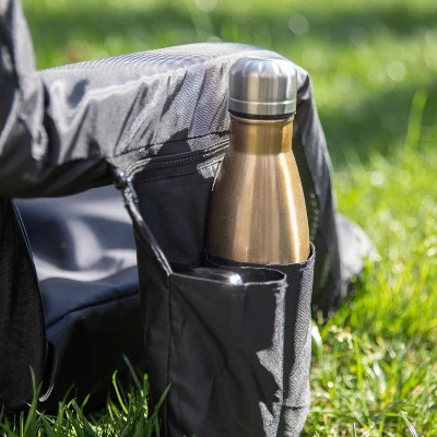 Flash Furniture Portable Lightweight Reclining Stadium Chair With Armrests, Padded Back & Seat With Dual Storage Pockets And Backpack Straps 8 Flash Furniture Portable Lightweight Reclining Stadium Chair With Armrests, Padded Back & Seat With Dual Storage Pockets And Backpack Straps - Image 6