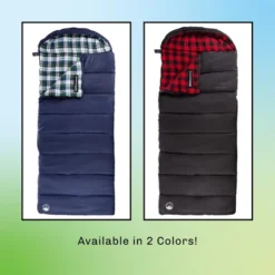 Leisure Sports Extra-Large 3-Season Envelope-Style Sleeping Bag With Carrying Bag - Navy -OUTSUNNY Sales GUEST 4772cefd d44e 42c9 b237 06ff54d9a3a3