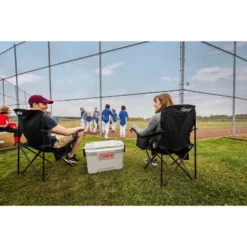 Coleman Quad Portable Camping Chair With Built-In Cooler - Black -OUTSUNNY Sales GUEST 495e699b 7294 4711 873c ed7dd5e171c2