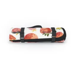 Ninola Design Strawberries Countryside Summer Picnic Blanket - Deny Designs