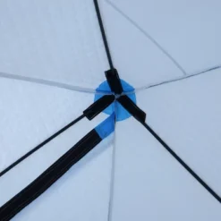 Outsunny 4 Person Ice Fishing Shelter With Padded Walls, Thermal Waterproof Portable Pop Up Ice Tent With 2 Doors, Light Blue 11 Outsunny 4 Person Ice Fishing Shelter With Padded Walls, Thermal Waterproof Portable Pop Up Ice Tent With 2 Doors, Light Blue -OUTSUNNY Sales GUEST 4b7a2475 5b5b 4d77 8e8a 8faca8634d46