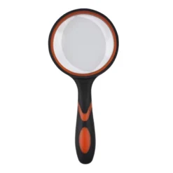 Insten Large Magnifying Glass 75 Mm Lens, 7X Handheld Magnifier For Reading, Orange -OUTSUNNY Sales GUEST 53f1426f 42d8 4a6c a81a beed2b122994