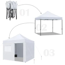Yaheetech Outdoor Canopy 10'x10' For Camping Wedding Parties 14 Yaheetech Outdoor Canopy 10'x10' For Camping Wedding Parties -OUTSUNNY Sales GUEST 55082980 80ee 4a35 93c9 13aa5c9f50e7