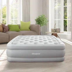 Beautyrest Skyrise 18" Air Mattress With External Pump 1-Touch Comfort Control - Queen -OUTSUNNY Sales GUEST 57dc419a 4d21 489c a80d aca594f77b30