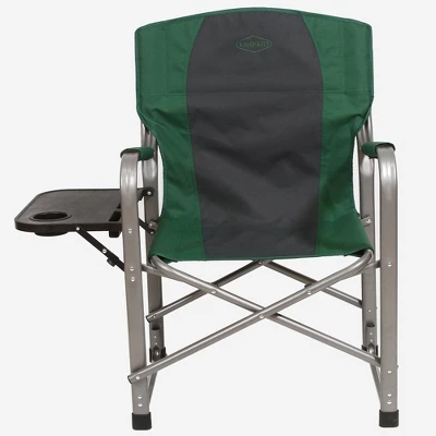 Kamp-Rite KAMP CC103 Director's Chair Outdoor Furniture Camping Folding Sports Chair With Side Table And Cup Holder, Green/Gray (2 Pack) 4 Kamp-Rite KAMP CC103 Director's Chair Outdoor Furniture Camping Folding Sports Chair With Side Table And Cup Holder, Green/Gray (2 Pack) - Image 2