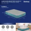 Bestway AlwayzAire 14" Inflatable Air Mattress 2 Person Queen-Sized Indoor Bed With Rechargeable USB Electric Built-In Pump, Gray -OUTSUNNY Sales GUEST 5c360c9b c38a 47bb b9d2 5cc876c21f3f