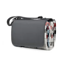 Oniva Blanket Tote Outdoor Carnaby Street Collection Picnic Blanket XL - Gray With Blue & Red Accents -OUTSUNNY Sales GUEST 6136e125 502a 4914 b0cd 32971c682356