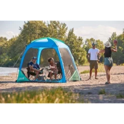 Coleman 8'x8' Skyshade Screendome Shelter - Blue -OUTSUNNY Sales GUEST 651179f2 c910 4010 963a 5cda2e224e4b