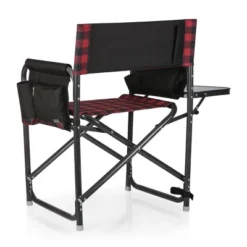 Picnic Time Outdoor Directors Chair - Red/Black -OUTSUNNY Sales GUEST 67969105 e305 496b 97e5 54563da1e281