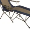 Kamp-Rite Portable Folding Outdoor Soft Arm Lounger Patio Lawn Beach Tanning Chair For Camping Gear, Tailgating, & Sports, 300LB Capacity. Navy/Tan -OUTSUNNY Sales GUEST 67d01f7a c048 4259 b56d 4fc064b9949c