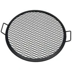 Sunnydaze Decor Sunnydaze Outdoor Camping Or Backyard Heavy-Duty Steel Round X-Marks Fire Pit Cooking Grilling Grate -OUTSUNNY Sales GUEST 6d7ec543 67d4 44d5 9149 18525c6cf537