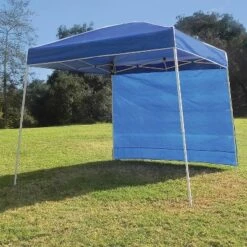 Z-Shade 10 Foot Angled Leg Instant Canopy Tent Taffeta Attachment To Provide Ultimate Shading For Outdoor Events, Blue (Attachment Only) -OUTSUNNY Sales GUEST 7977dcea 12d2 4441 93fb 4c6f4055dfd8