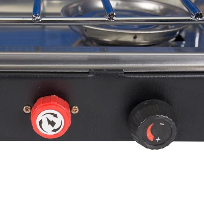 Stansport Double Burner Propane Stove Blue 9 Stansport Double Burner Propane Stove Blue - Image 7