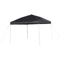 Emma And Oliver 8'x8' Weather Resistant, UV Coated Pop Up Canopy Tent With Reinforced Corners, Height Adjustable Frame And Carry Bag -OUTSUNNY Sales GUEST 7e945732 f8a7 4987 ae0f 4bf2fbcb3c9d