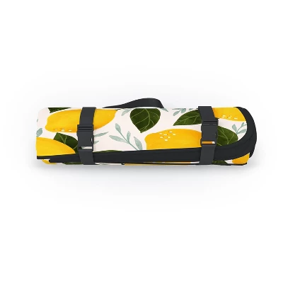 Avenie Mediterranean Summer Lemons I Picnic Blanket - Deny Designs 3 Avenie Mediterranean Summer Lemons I Picnic Blanket - Deny Designs