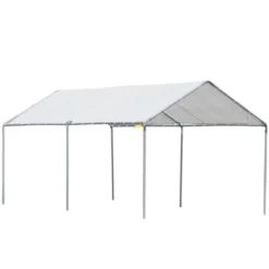 Outsunny 10'x20' Carport Heavy Duty Galvanized Car Canopy With Included Anchor Kit, 3 Reinforced Steel Cables 14 Outsunny 10'x20' Carport Heavy Duty Galvanized Car Canopy With Included Anchor Kit, 3 Reinforced Steel Cables -OUTSUNNY Sales GUEST 810faf23 9a12 42b5 9db1 512239ae9a8b